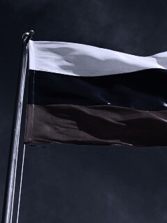 Флаг России на флагштоке обои