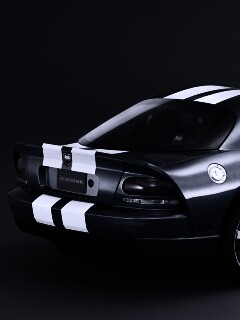 Синий Dodge Viper обои