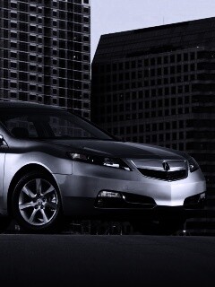 Acura  в городе обои