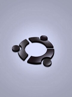 Официальный логотип Убунту обои