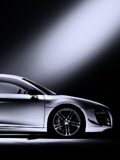 Audi R8 вид сбоку обои