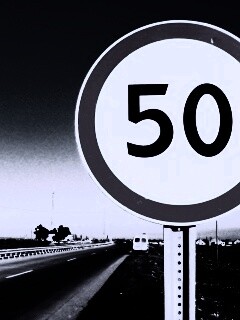 Ограничение скорости 50 км/ч обои