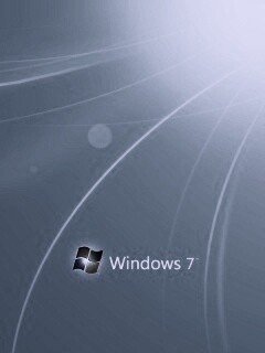 Голубые обои Windows 7 обои