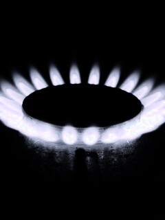 Огонь газовой конфорки обои
