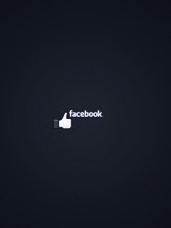 Логотип facebook обои