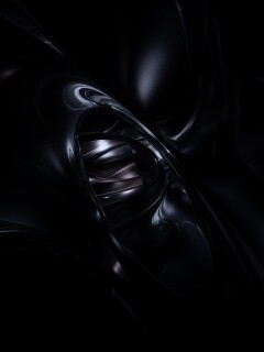 Темная переливчатая абстракция обои