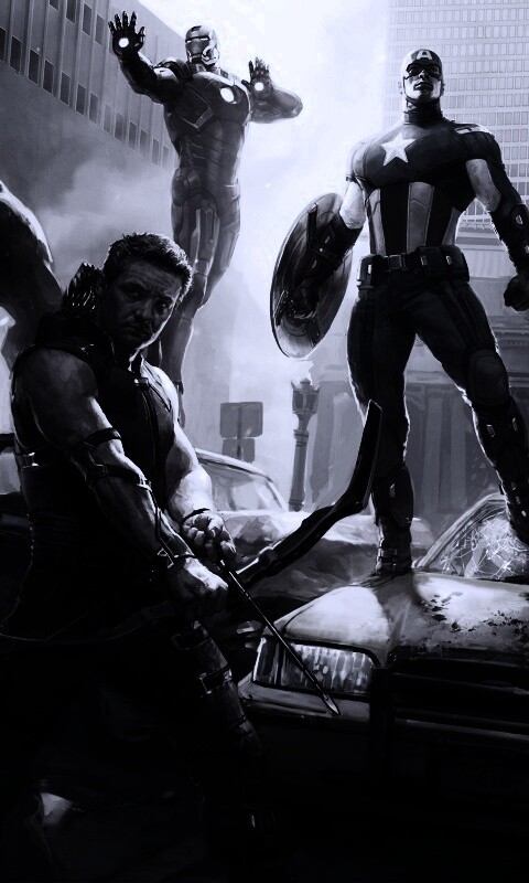 Арт к фильму Мстители обои