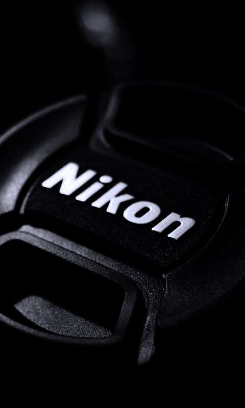 Крышечка от объектива Nikon обои