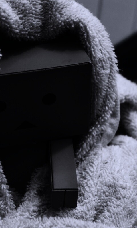 Yotsubato Danbo в полотенце обои