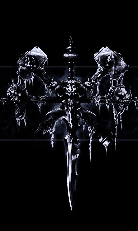 Логотип WarCraft Frothen Throne обои