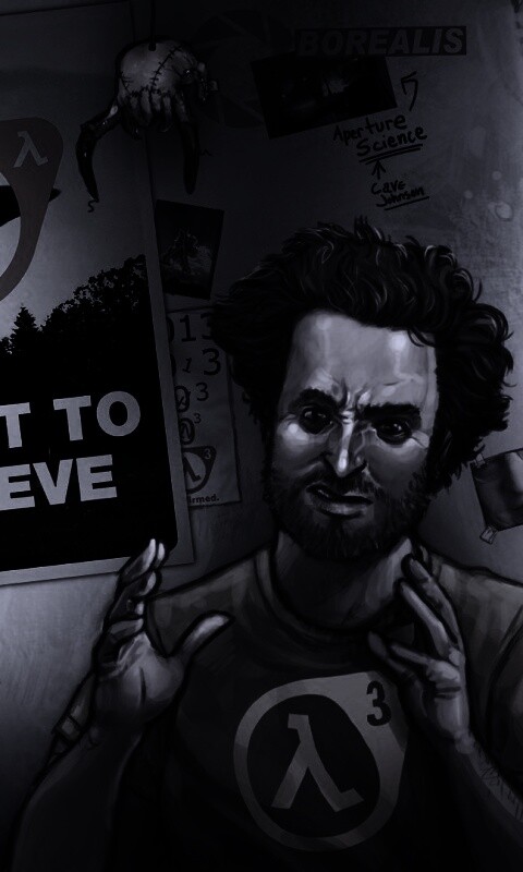 Half Life 3 - I want to believe обои