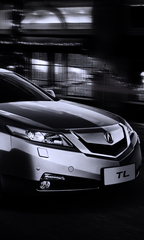 Acura в движении обои