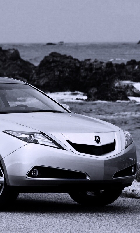 Acura на побережье обои