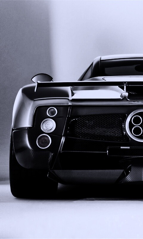Pagani Zonda сзади обои