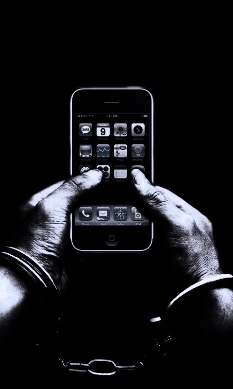 Ты раб своего iPhone обои