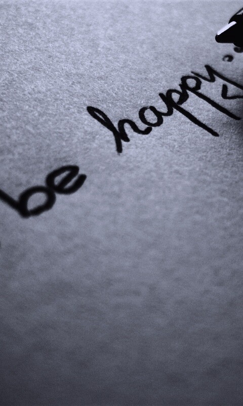 ... be happy ... обои