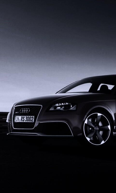 Фотосессия Audi RS3 на треке обои
