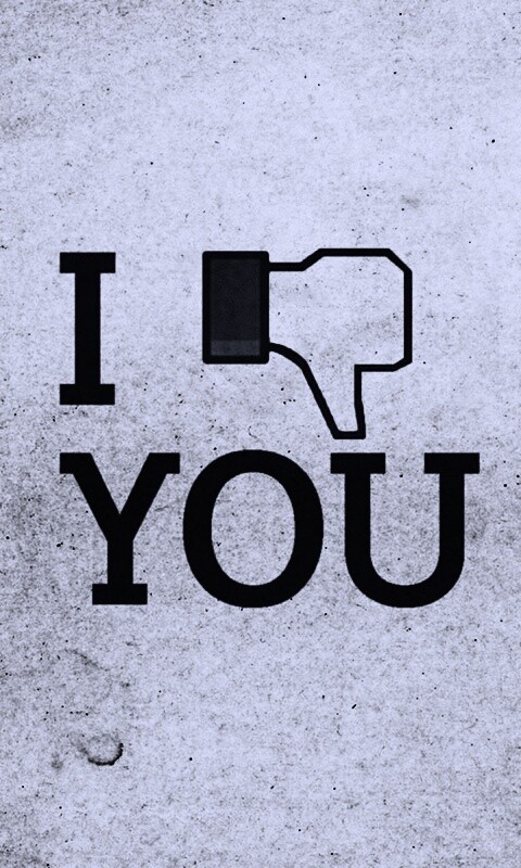 I dislike you обои