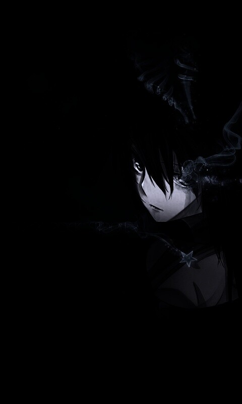 Black rock shooter обои