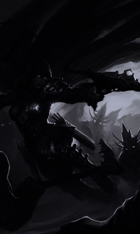Охотник на демонов из Diablo 3 обои