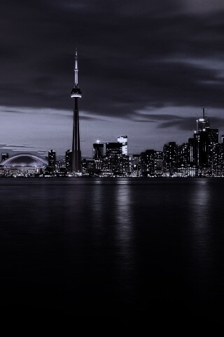 Ночной Торонто обои