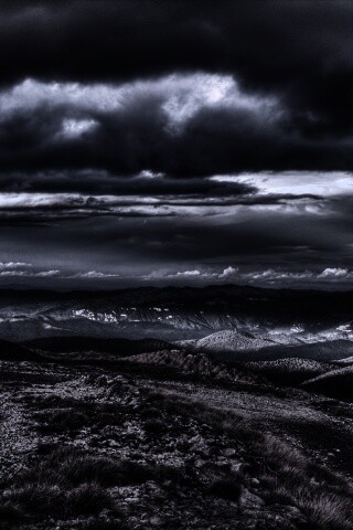 Горы в HDR обои
