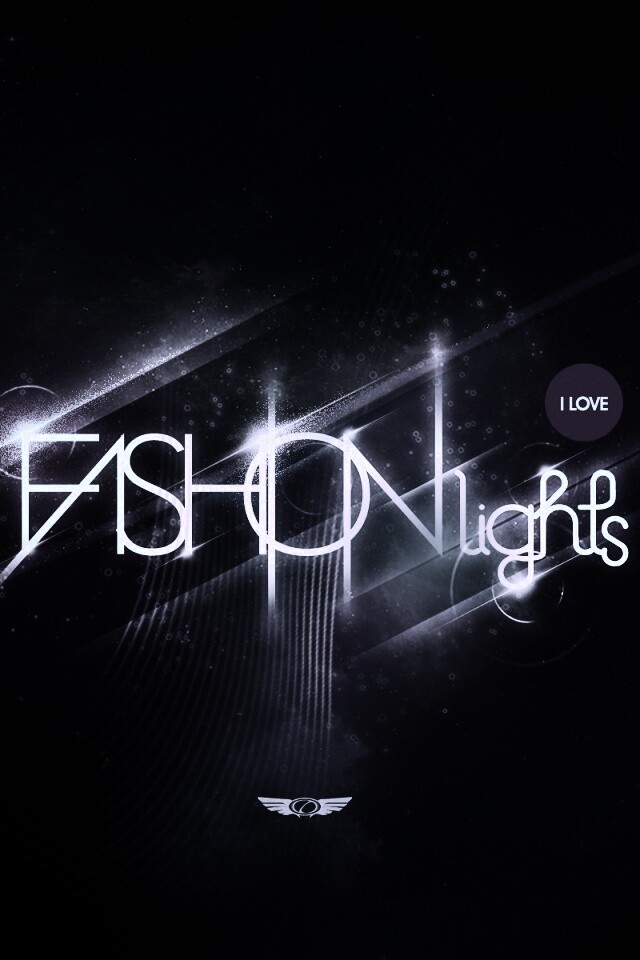 I love fashion lights обои