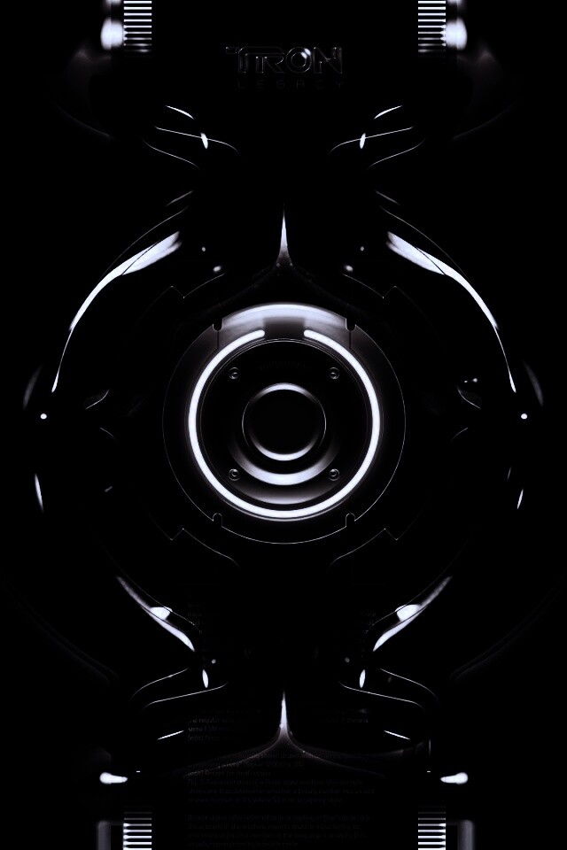 Tron Data Amber обои