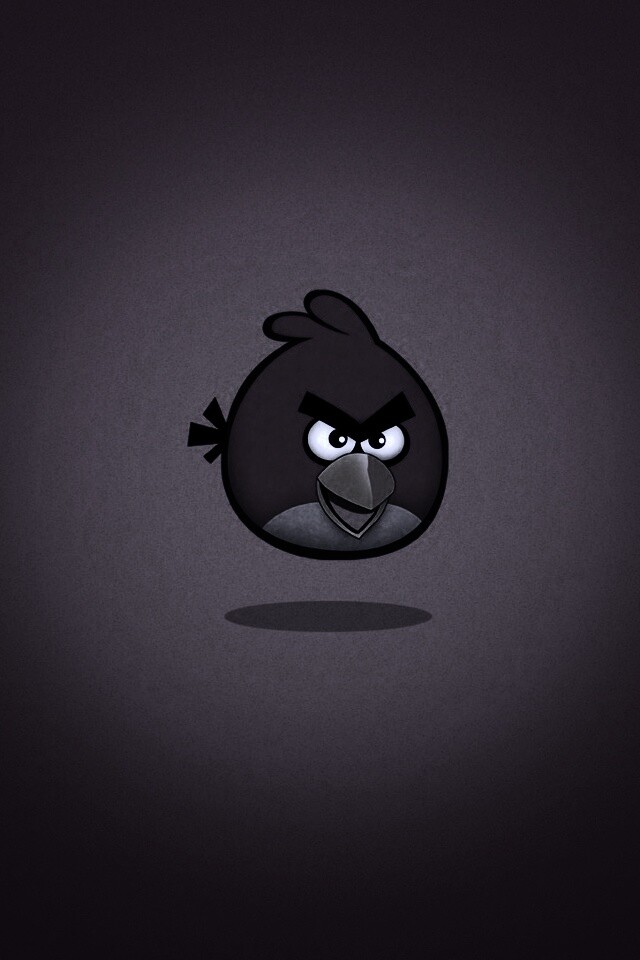 Красная птица из Angry Birds обои