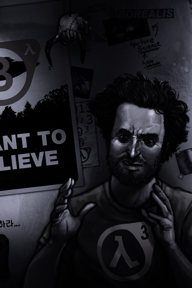Half Life 3 - I want to believe обои