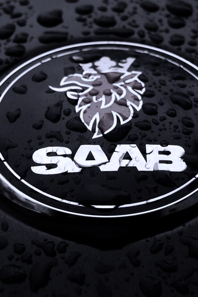 Логотип Saab обои