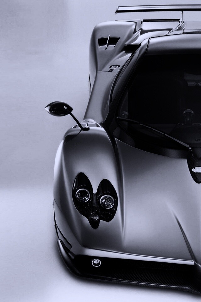 Pagani Zonda спереди обои