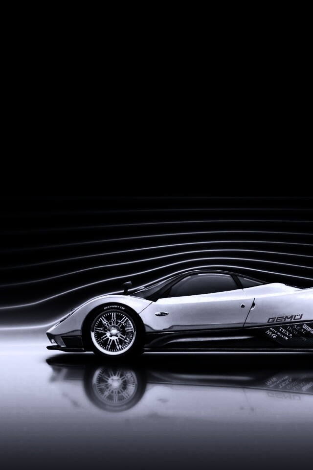 Аэродинамика Pagani Zonda обои