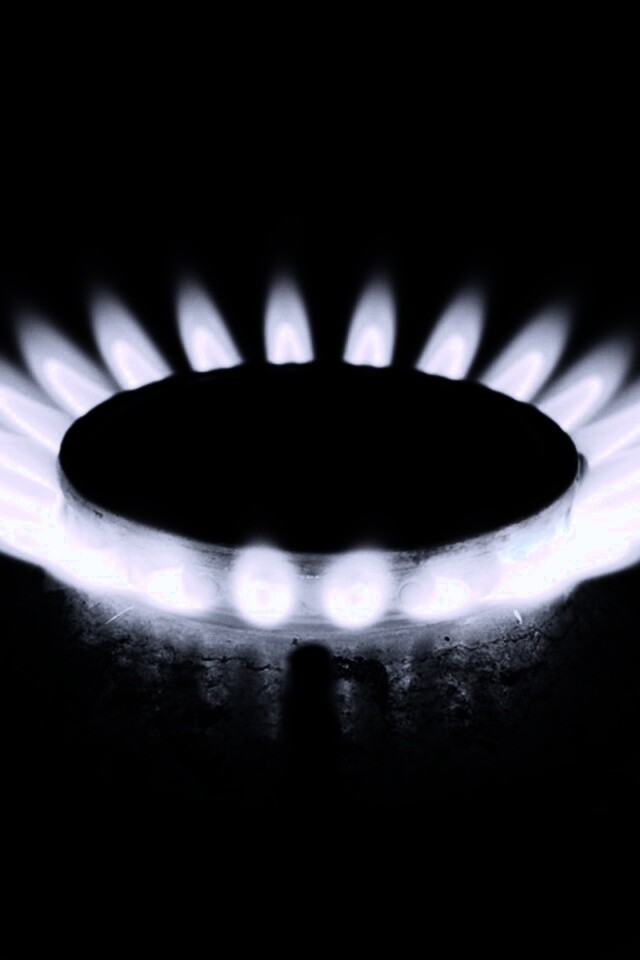 Огонь газовой конфорки обои