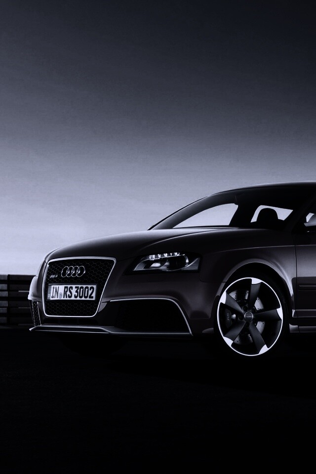 Фотосессия Audi RS3 на треке обои