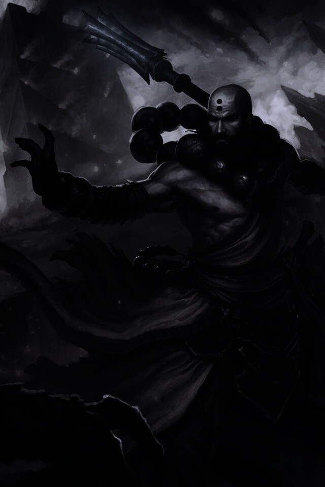 Монах из Diablo 3 обои