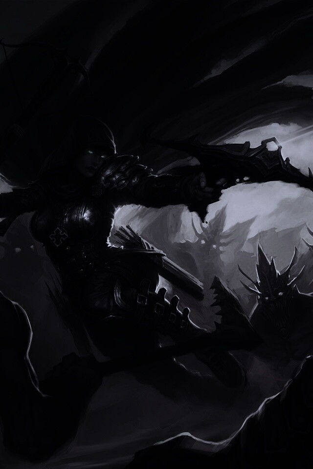 Охотник на демонов из Diablo 3 обои