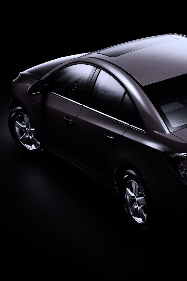 Шевроле Cruze красного цвета обои