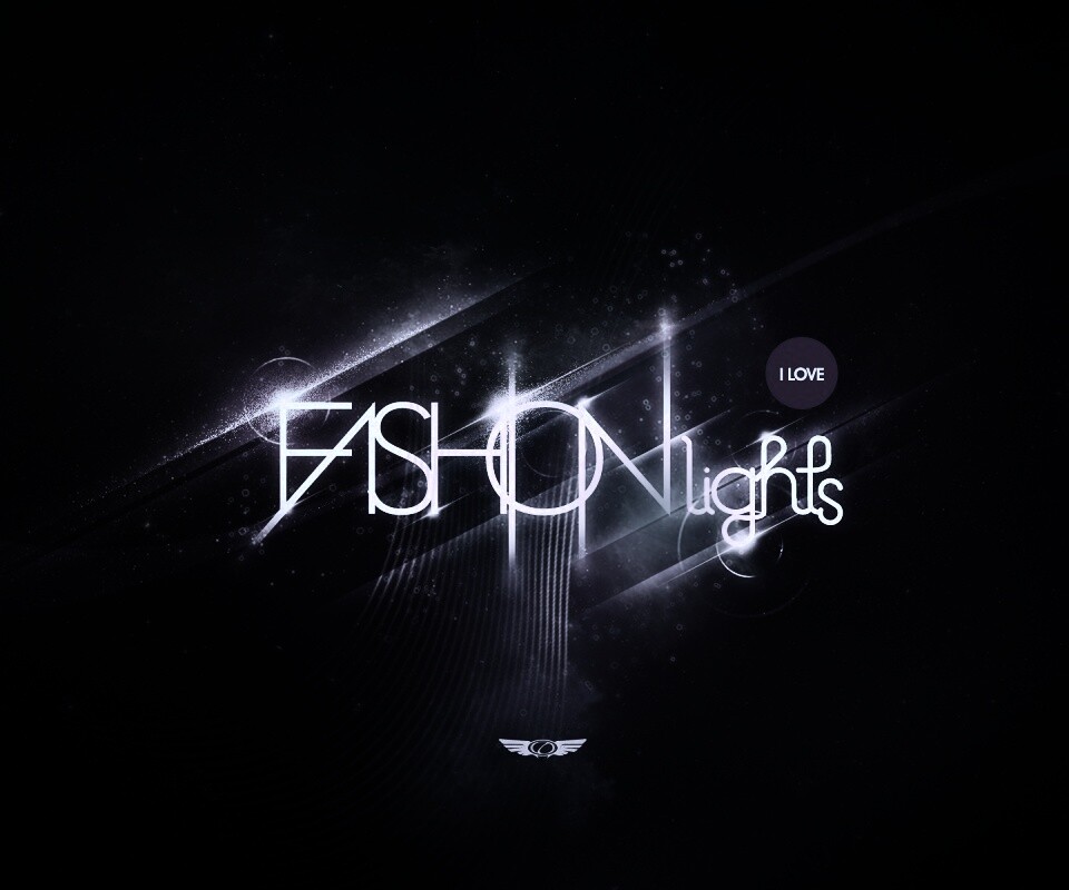 I love fashion lights обои