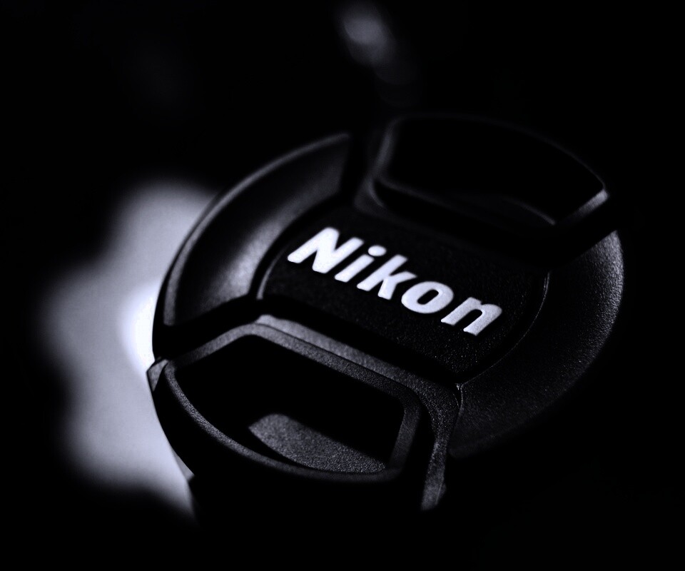 Крышечка от объектива Nikon обои
