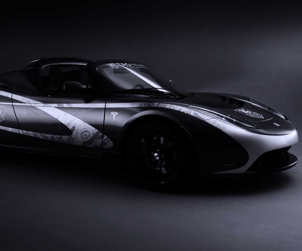 Tag Heuer Tesla Roadster обои