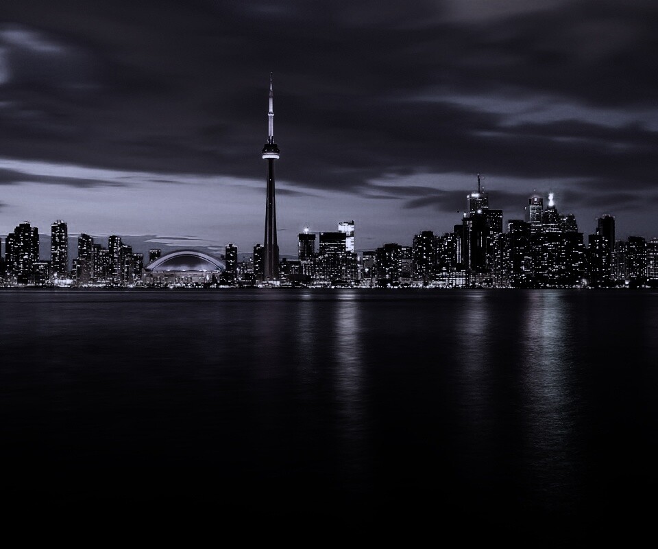 Ночной Торонто обои