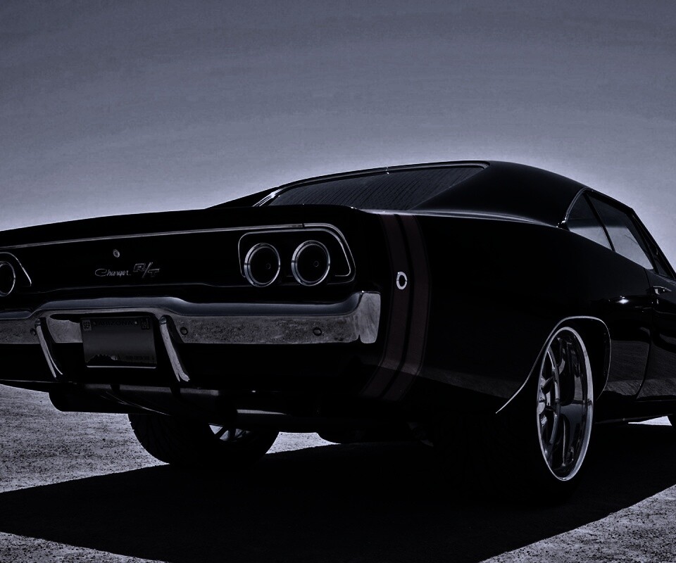 Зад Dodge Charger обои