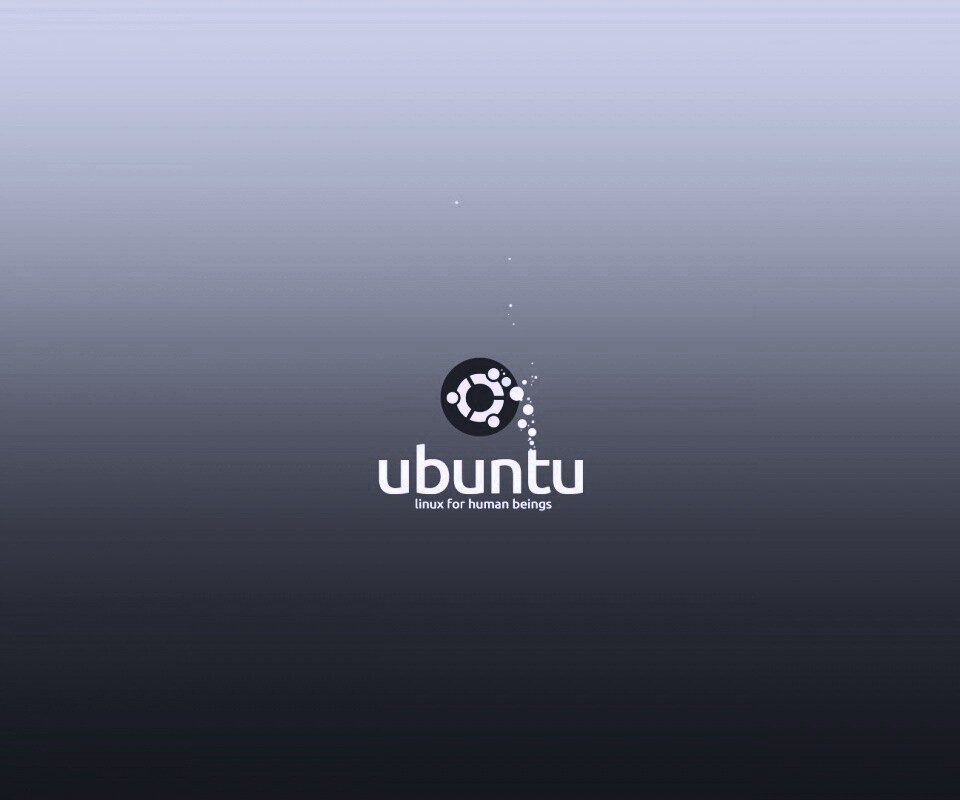 Логотип Ubuntu обои