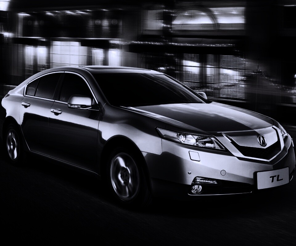 Acura в движении обои