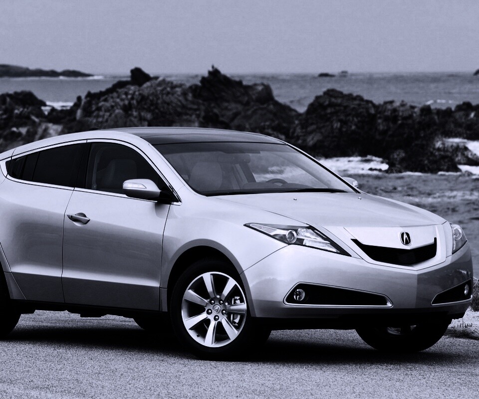Acura на побережье обои