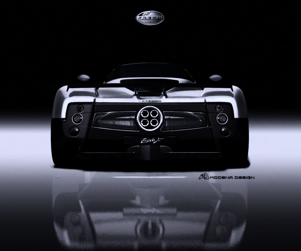 Pagani Zonda рендер обои
