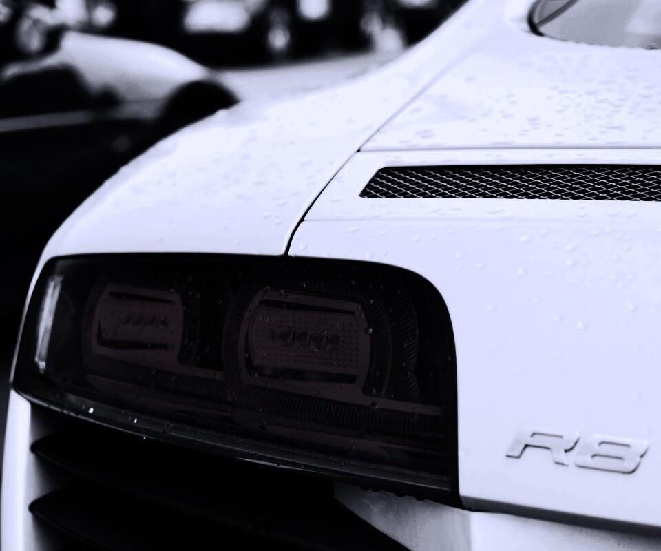 Задняя фара Audi R8 обои