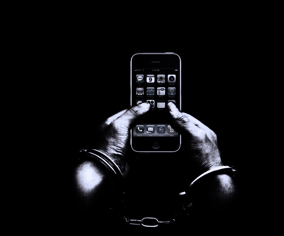 Ты раб своего iPhone обои