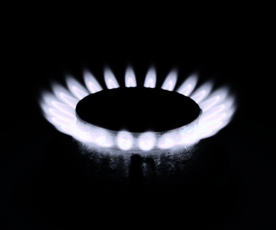 Огонь газовой конфорки обои